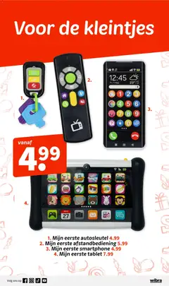 Wibra - Folder - Voorbeeld van een folder van Wibra, geldig van 10.11.2025 | Pagina: 6 | Producten: Smartphone, Tablet