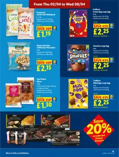 Preview of Lidl - Lidl Weekly valid from 02.04.2026 | Page: 19 | Products: Chicken, Apple, Bacon, Pudding