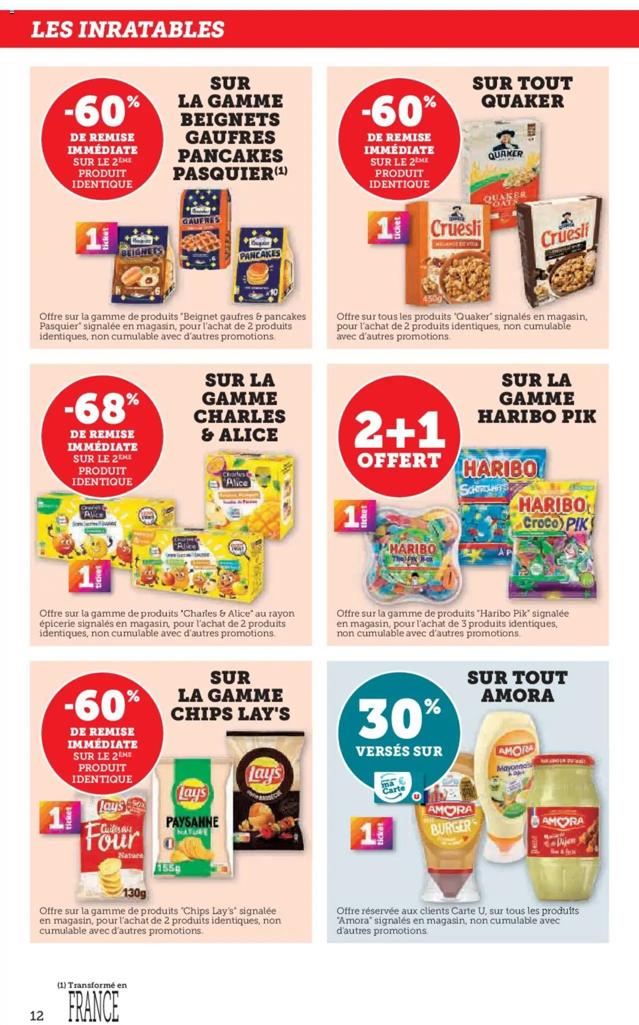  | Page: 12 | Produits: Four, Thé, Gaufres, Chips