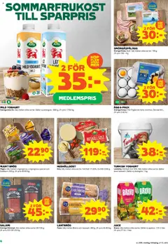 Coop Forum reklamblad aktuell från 07.07.2025 | Sida: 4 | Produkter: Galler, Hushållsost, Bröd, Salami