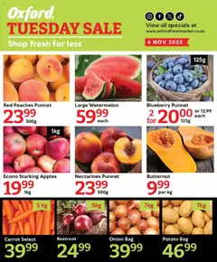 Oxford Freshmarket specials catalogue – valid from 03.11.2025