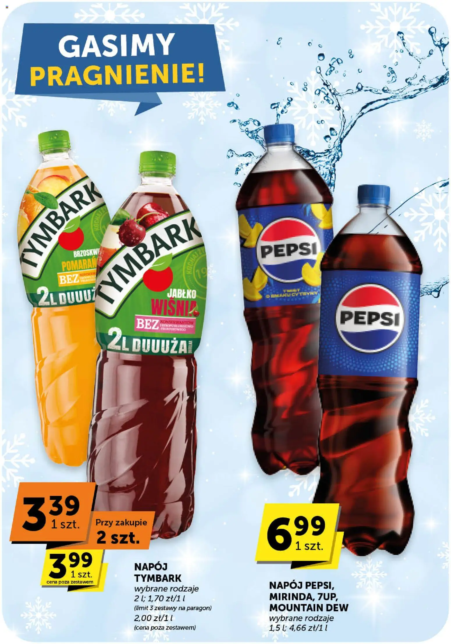 Euro Sklep Gazetka - Minimarket od 22.01.2026 | Strona: 13 | Produkty: Pepsi