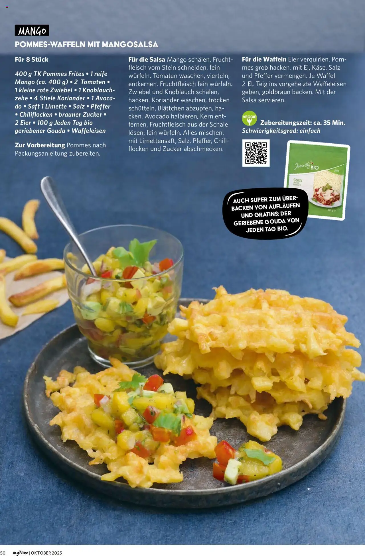 Combi myTime Oktober 2025 – gültig ab 01.10.2025 | Seite: 50 | Produkte: Gouda, Avocado, Zucker, Limette