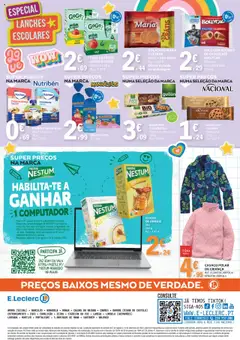 E.Leclerc - Folheto Regresso Aulas │ válido de 05.08.2025 | Página: 24 | Produtos: Computador, Casaco, Bolo, Cereais