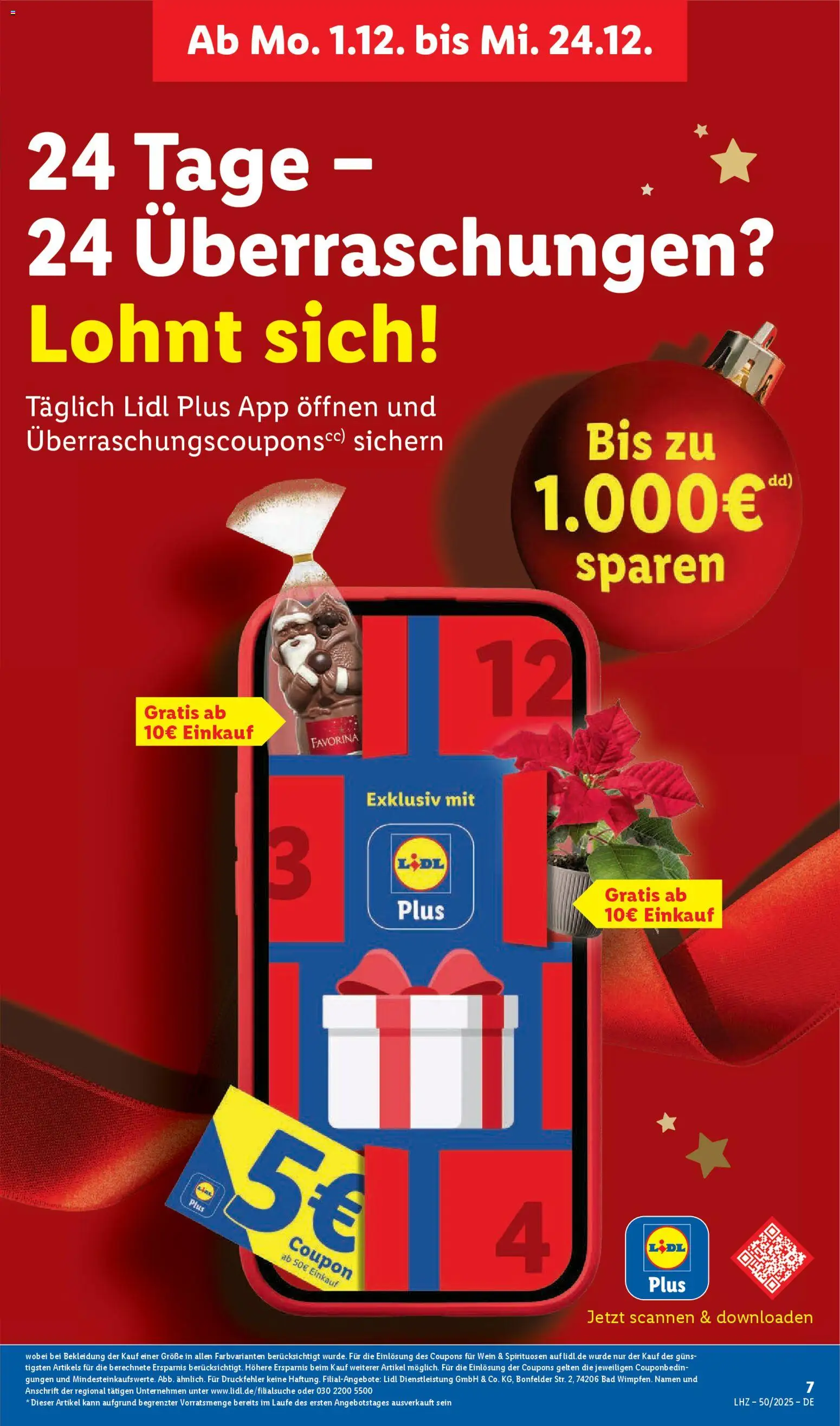 Lidl Prospekt Bestwig – gültig ab 08.12.2025 | Seite: 13 | Produkte: Bad, Bekleidung, Wein