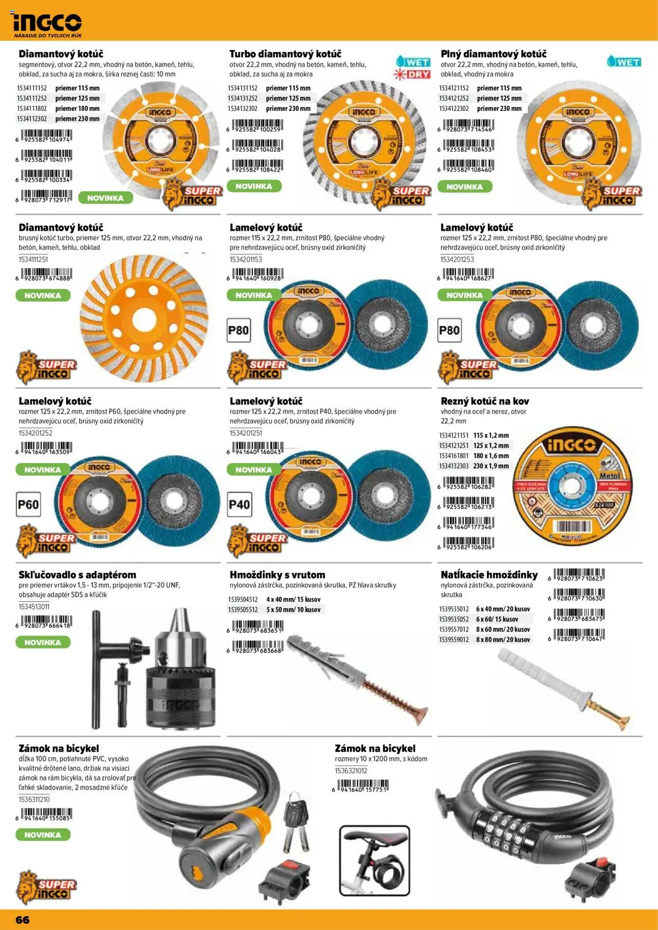 Nové Kinekus akcie – leták je platný od 28.04.2025 | Strana: 66 | Produkty: Rám, Náradie, Obklad