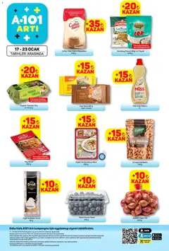 17.01.2026 tarihinden itibaren geçerli olan A101 kataloğu önizlemesi