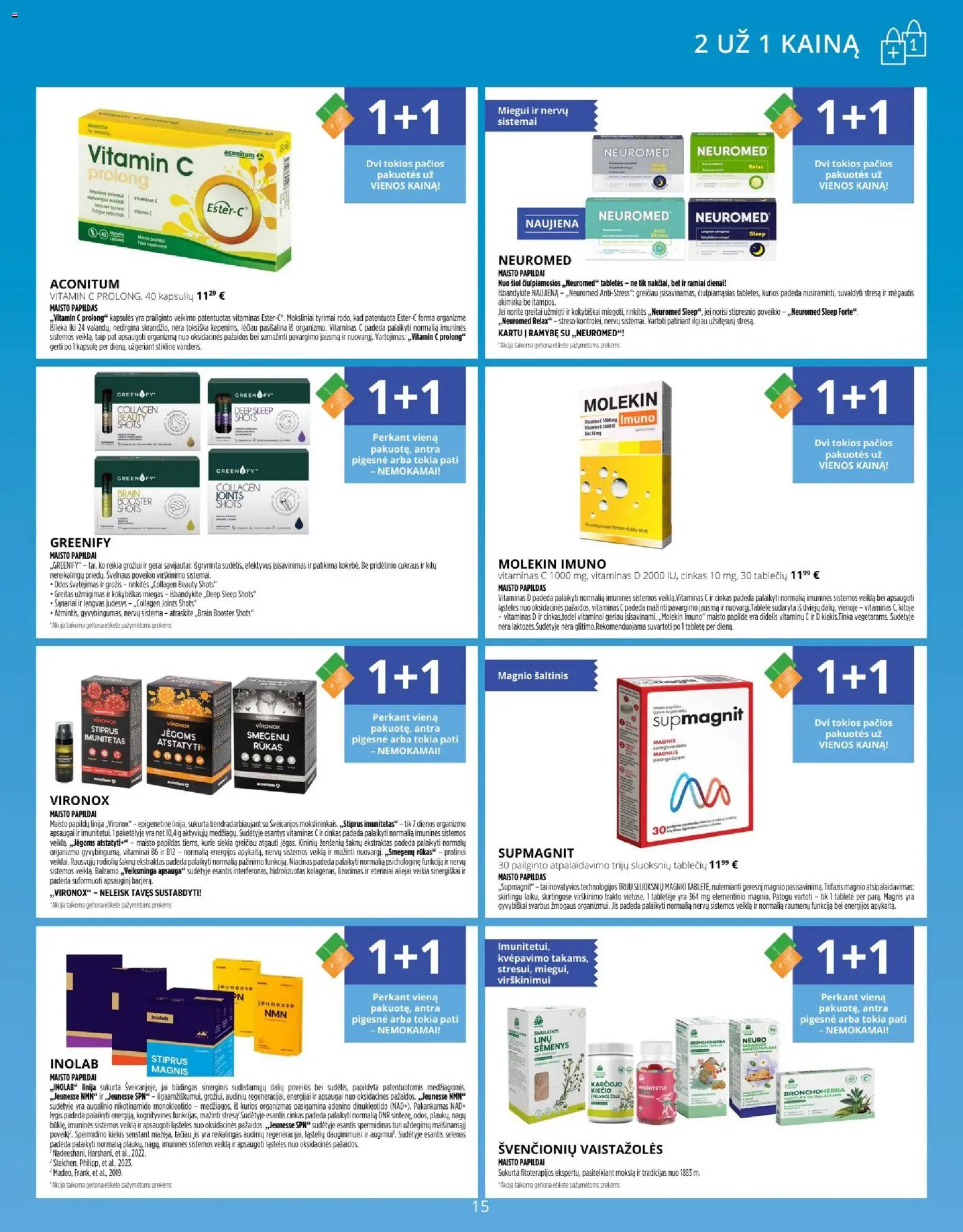 Gintarinė akcijos nuo 01.01.2026 | Puslapis: 15