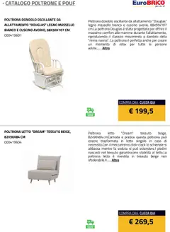 Anteprima del volantino Eurobrico Poltrone e Pouf catalogo valido a partire dal 23.07.2025 | Pagina: 41