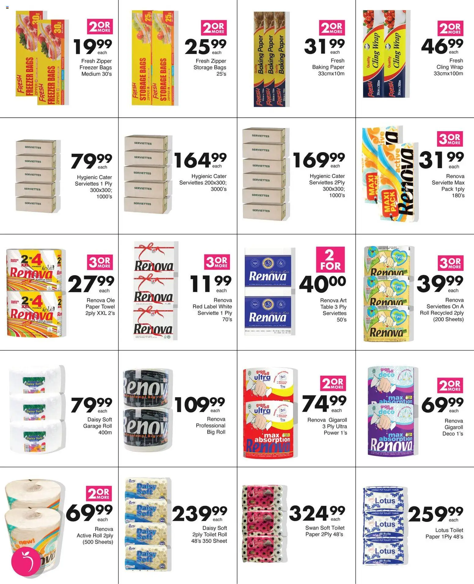 New Save catalogue – valid from 23.03.2026 | Page: 23 | Products: Freezer, Toilet, Paper, Freezer bags