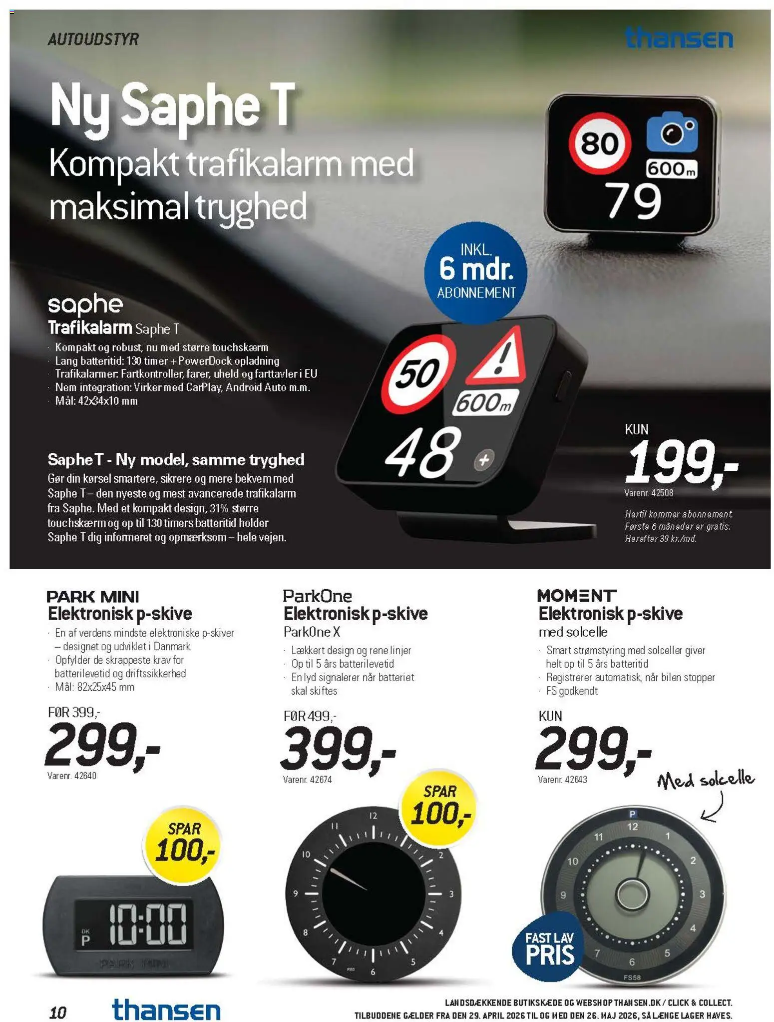 Thansen tilbudsavis – gyldig fra 29.04.2026 | Side: 6 | Produkter: Lyd