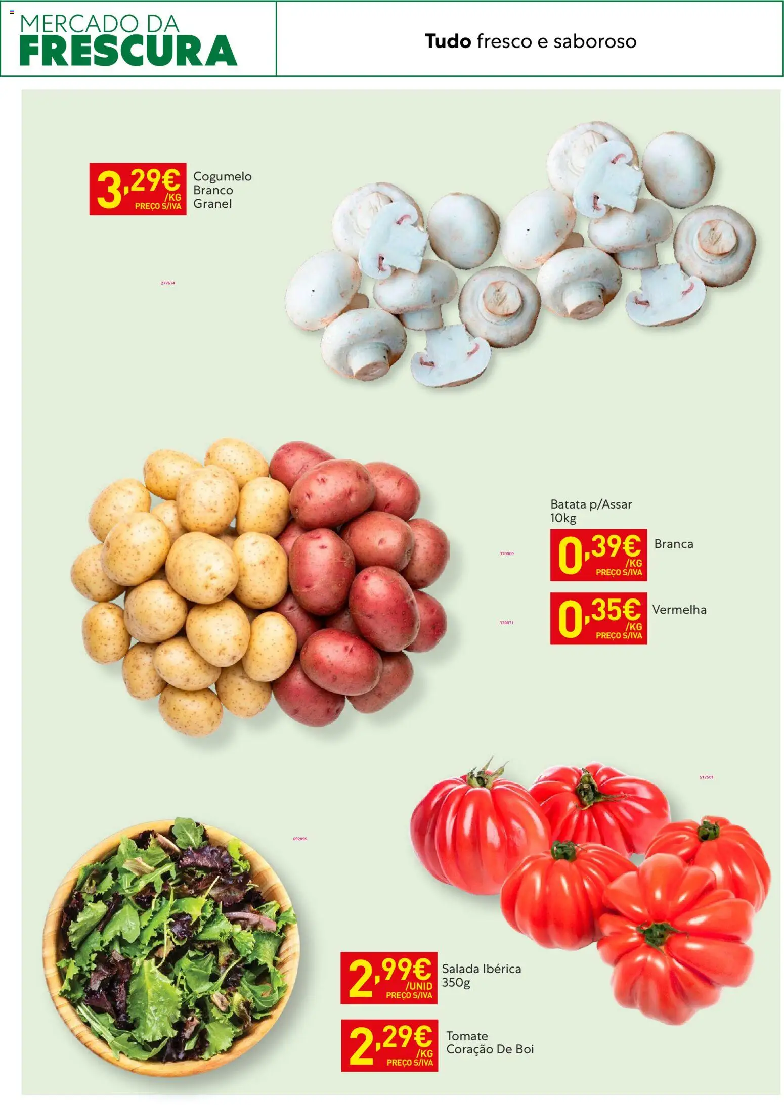 Recheio - Horeca Bons Negócios │ válido de 10.02.2026 | Página: 13 | Produtos: Batata, Tomate, Salada