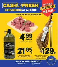 Vista previa Cash Fresh folleto válido desde el 20.03.2026