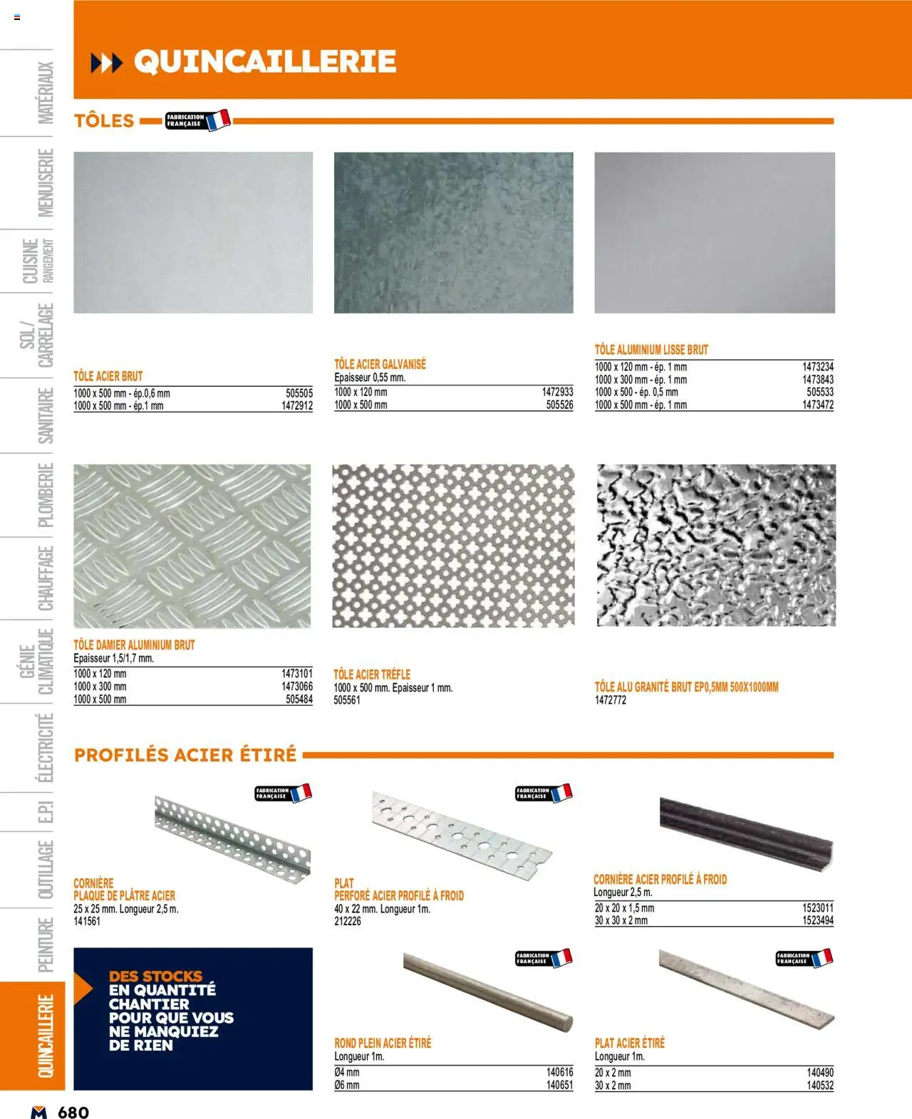  | Page: 680 | Produits: Plâtre