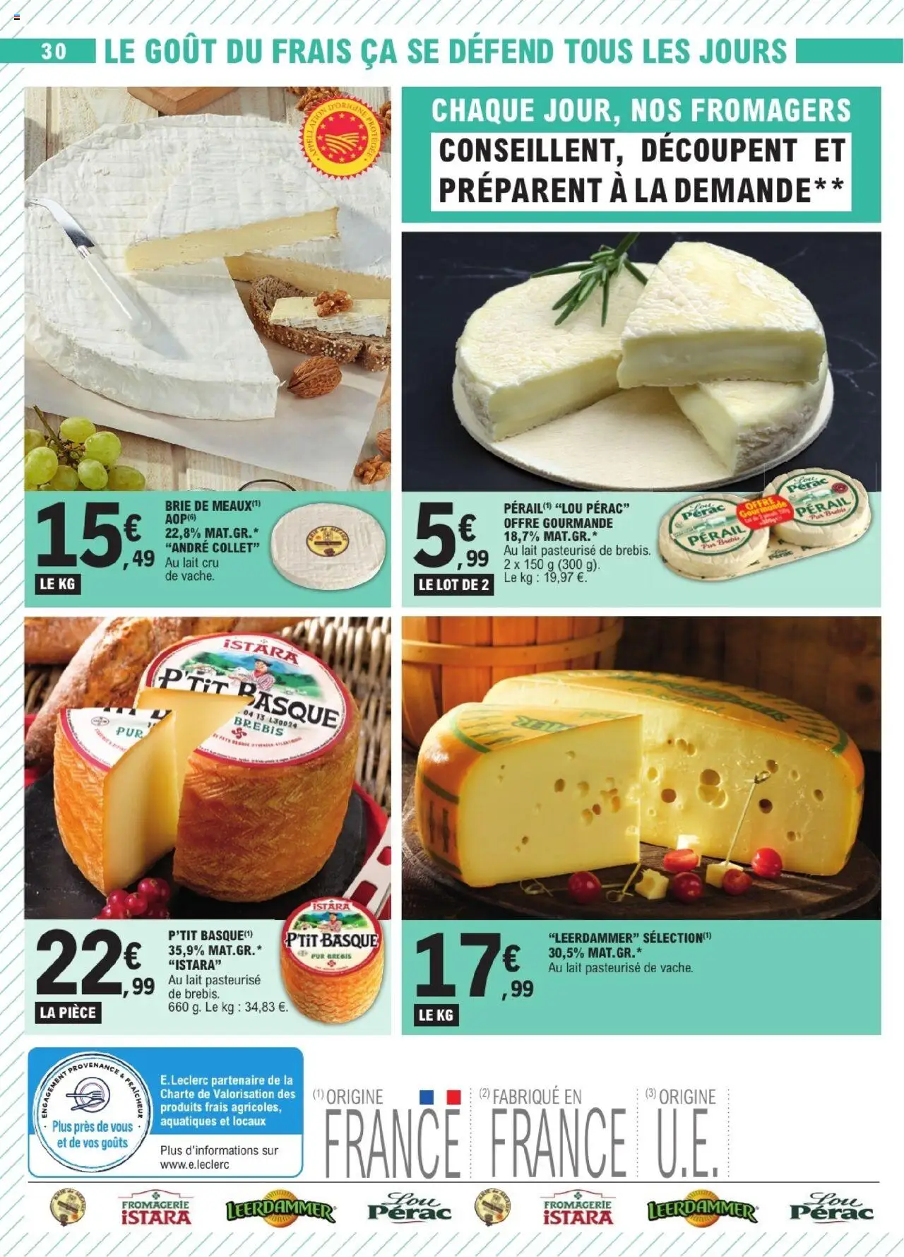  | Page: 30 | Produits: Lait, Brie