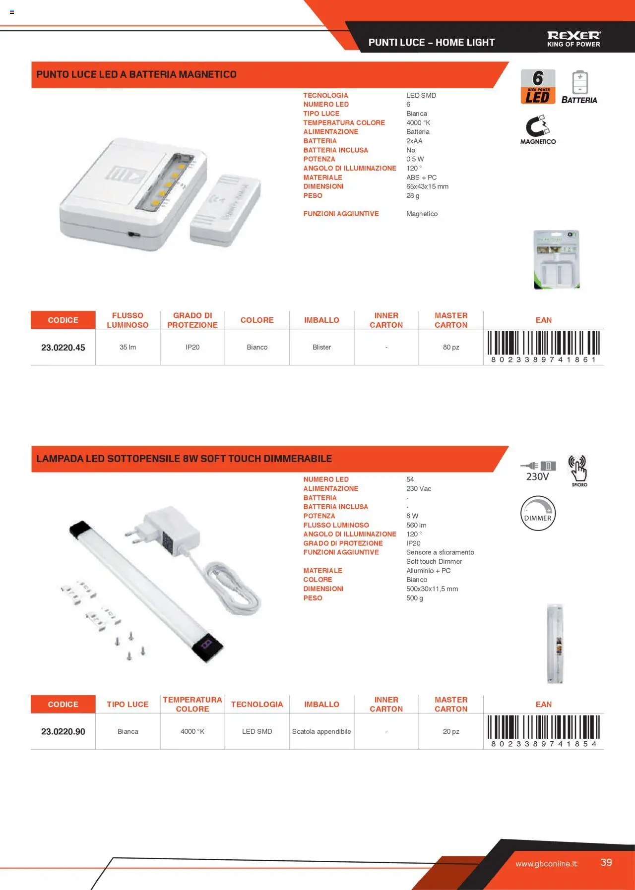 Volantino GBC del 31.05.2025 | Pagina: 39 | Prodotti: PC, Alluminio, Batteria, Lampada