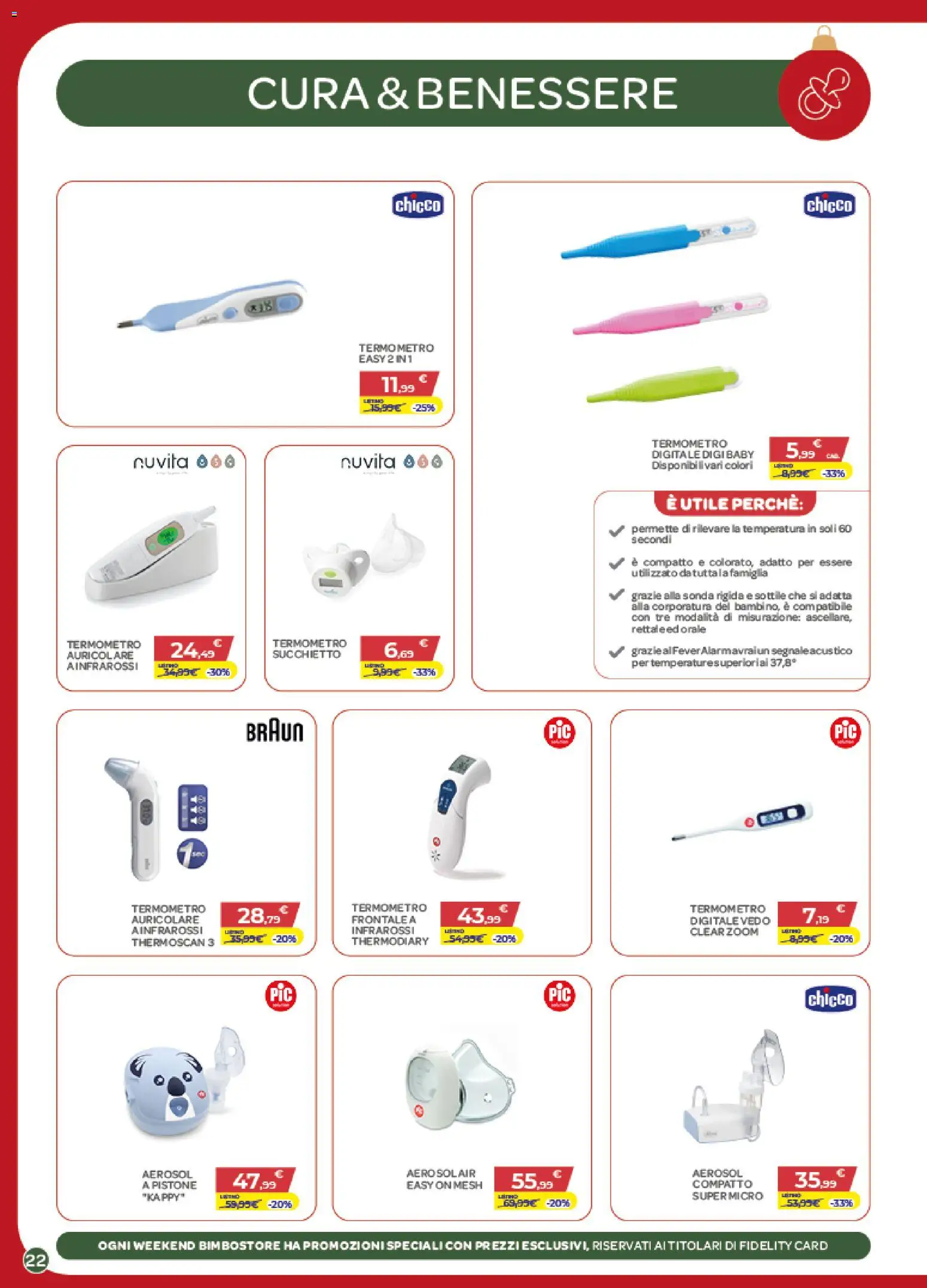 Volantino Bimbo store del 04.12.2025 | Pagina: 22 | Prodotti: Termometro