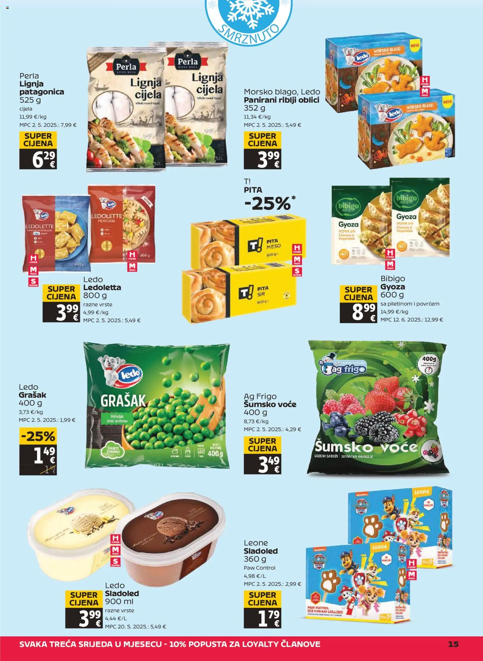 Tommy katalog | vrijedi od 12.02.2026 | Stranica: 15 | Proizvodi: Šumsko voće, Pita, Voće, Lavor