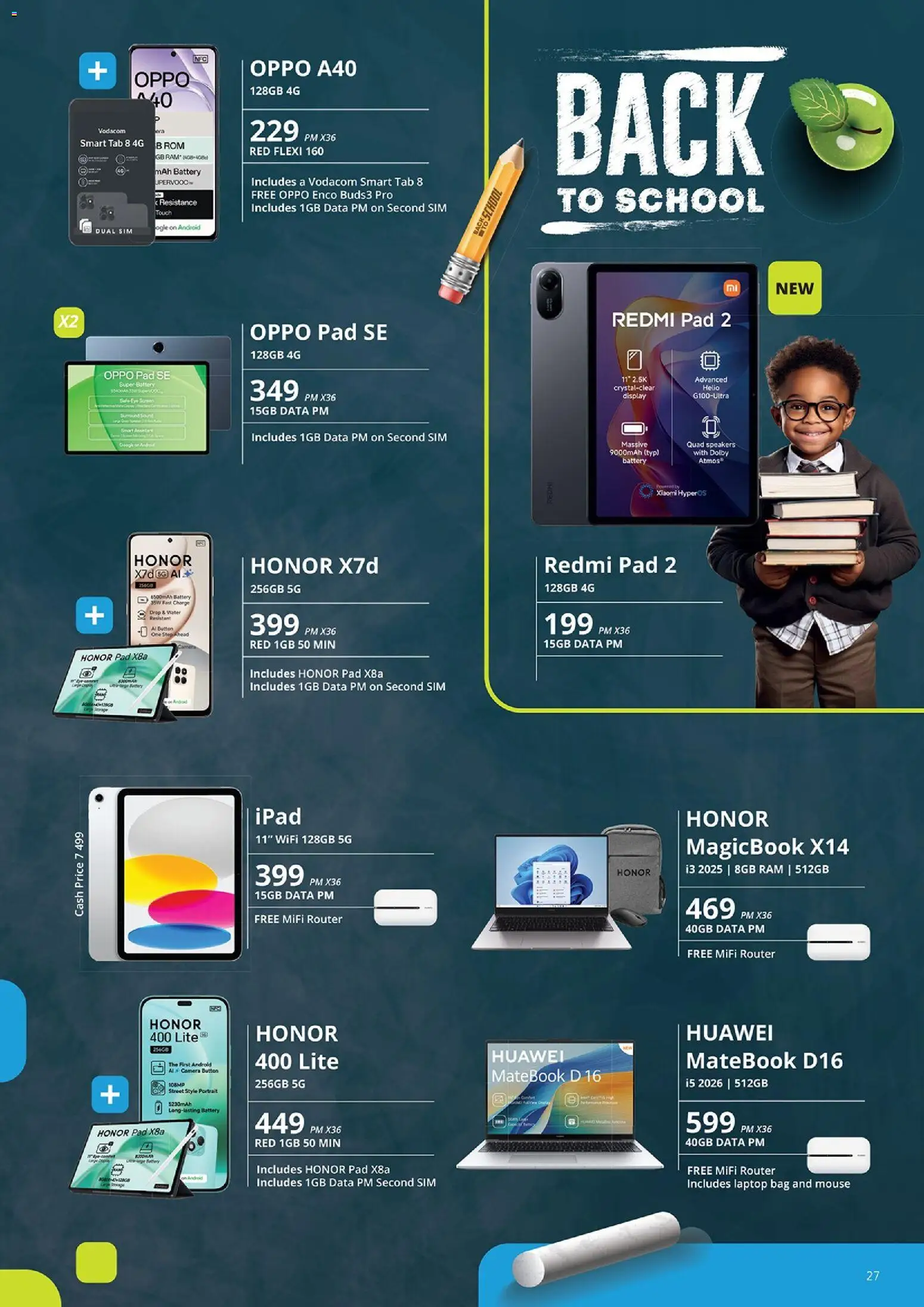 New Cellucity catalogue – valid from 07.01.2026 | Page: 27 | Products: Sim, Router, Bag, Laptop