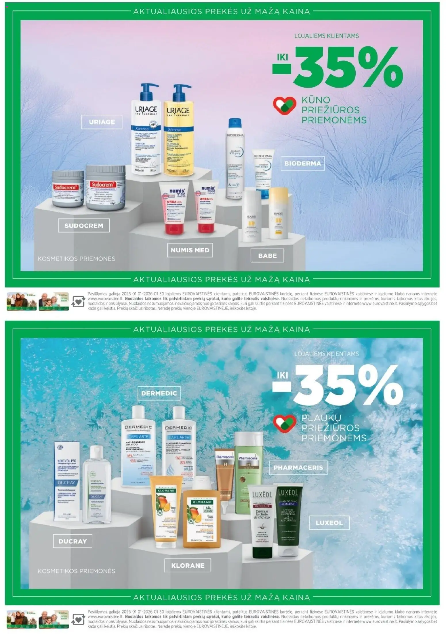 EUROVAISTINĖ akcijos nuo 01.01.2026 | Puslapis: 27