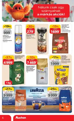 Auchan - Kedvenc Márkáink - amely érvényes a következő dátumtól: 05.02.2026 | Oldal: 6