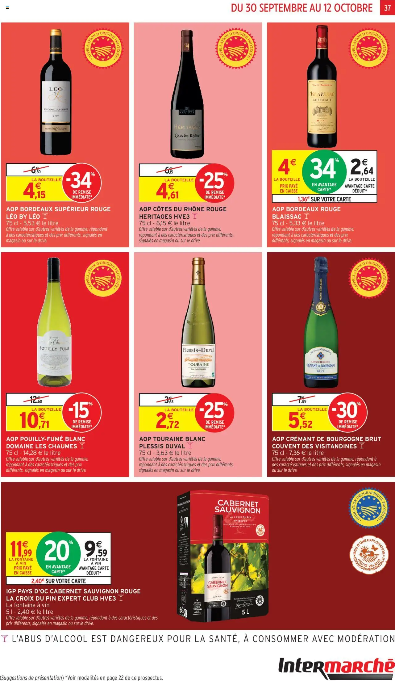  | Page: 37 | Produits: Crémant de bourgogne, Crémant, Vin