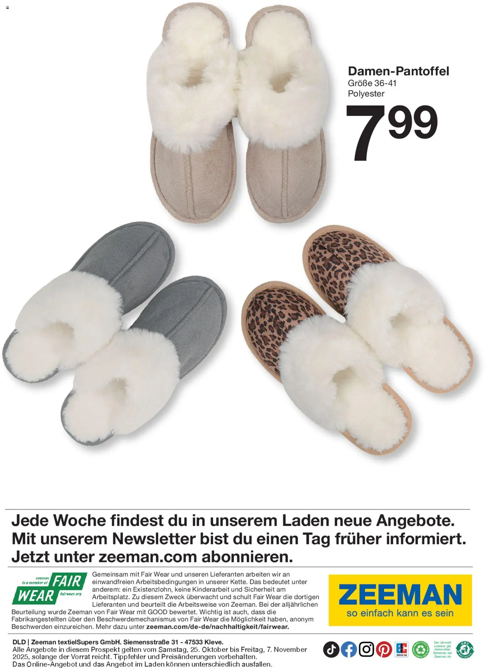 Zeeman Prospekt 	 – gültig ab 25.10.2025 | Seite: 24 | Produkte: Batterien