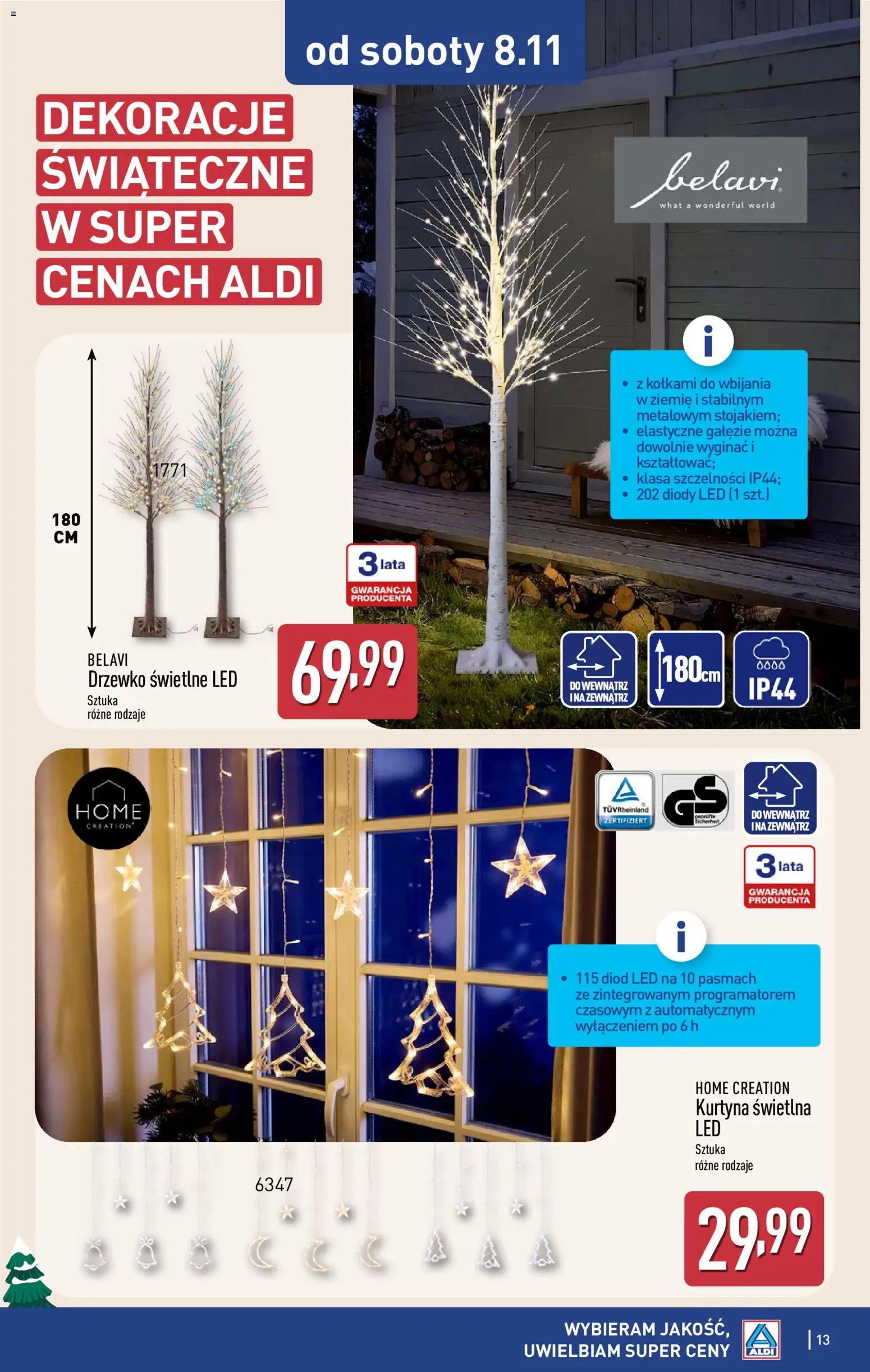 Aldi Gazetka - Hity od Środy i od Soboty od 05.11.2025 | Strona: 13