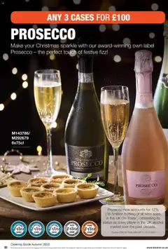 Preview of Booker Wholesale - Autumn News valid from 07.10.2025 | Page: 80 | Products: Prosecco, Wine, Player, Bancs de Musculation