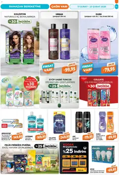 13.02.2026 tarihinden itibaren geçerli olan Çağrı Market kataloğu önizlemesi | Sayfa: 14