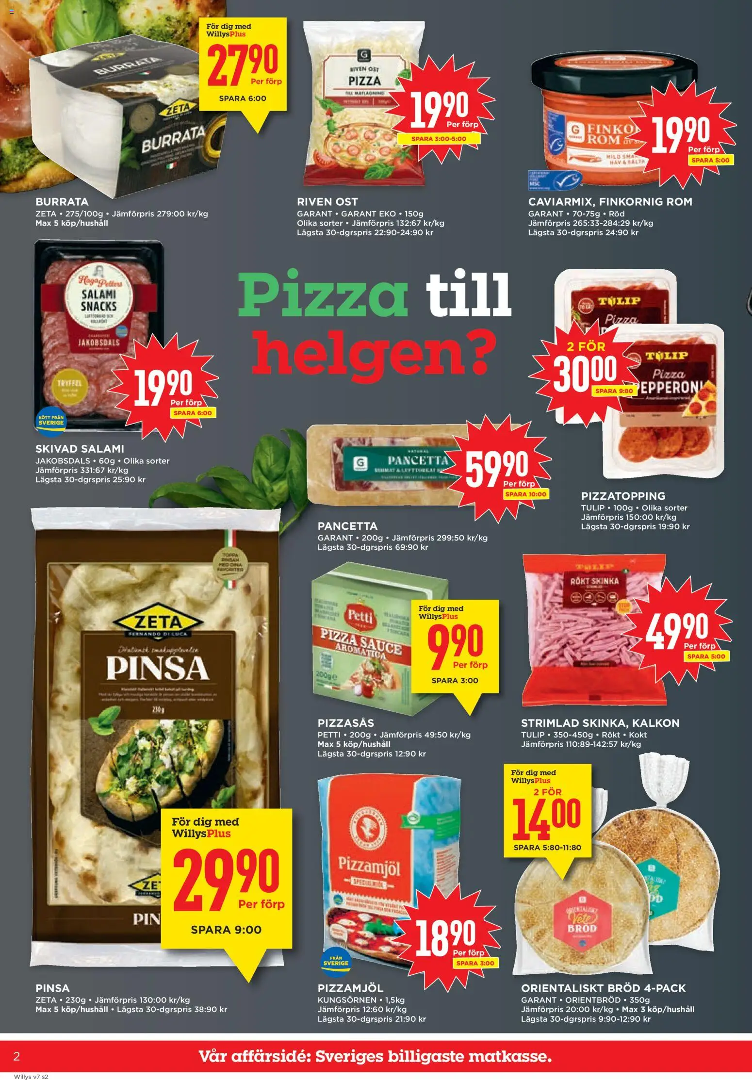 Willys reklamblad aktuell från 09.02.2026 | Sida: 2