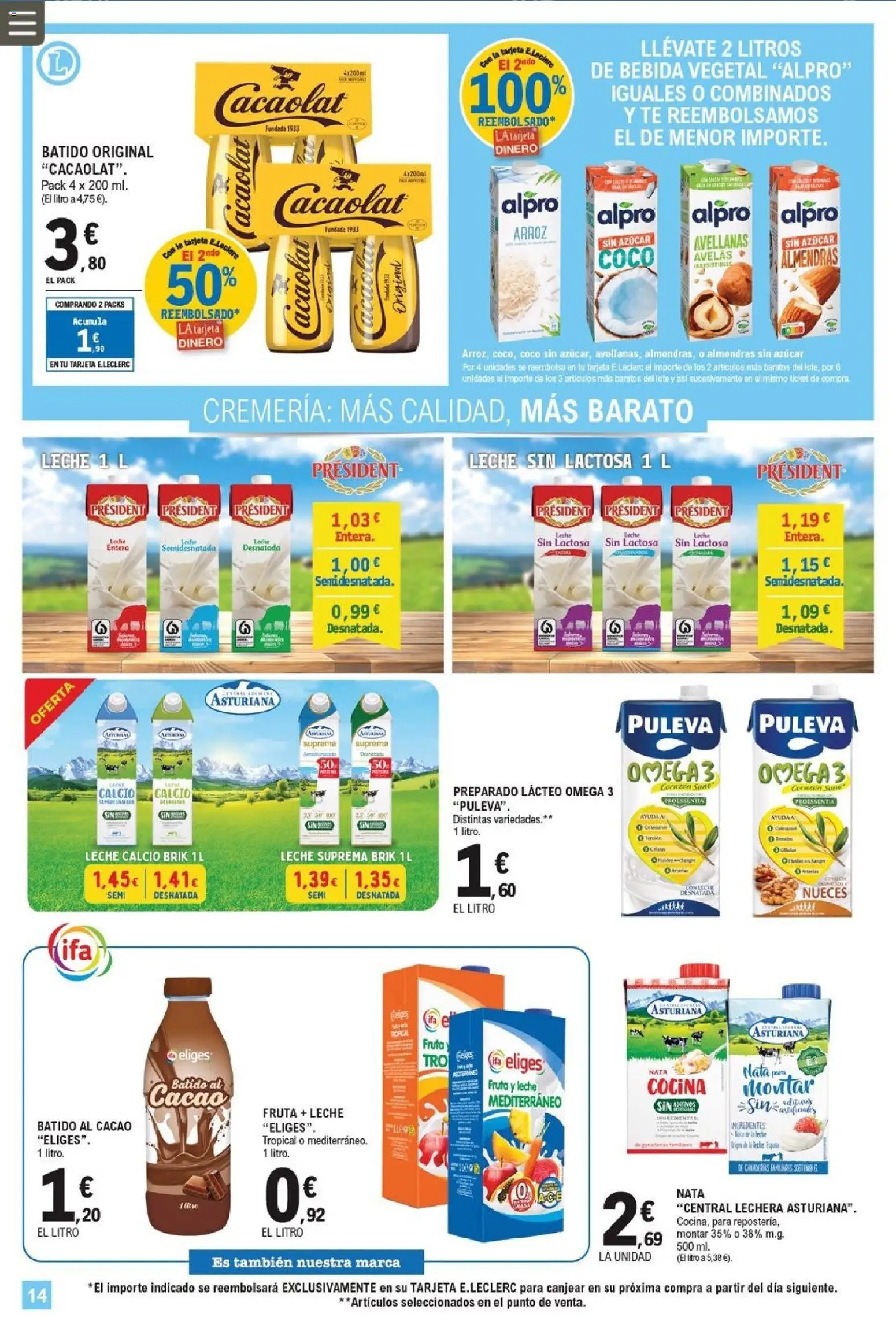 E.Leclerc folleto │ válido desde el 08.04.2026 | Página: 14 | Productos: Κρεμάστρα, Arroz, Τυρόπιτα, Φρυγανιές σικάλεως