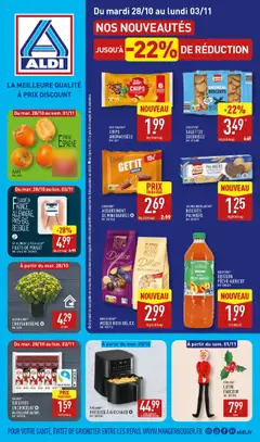 Aldi - Prévisualisation de Aldi catalogue semaine 44 valide à partir de 28.10.2025