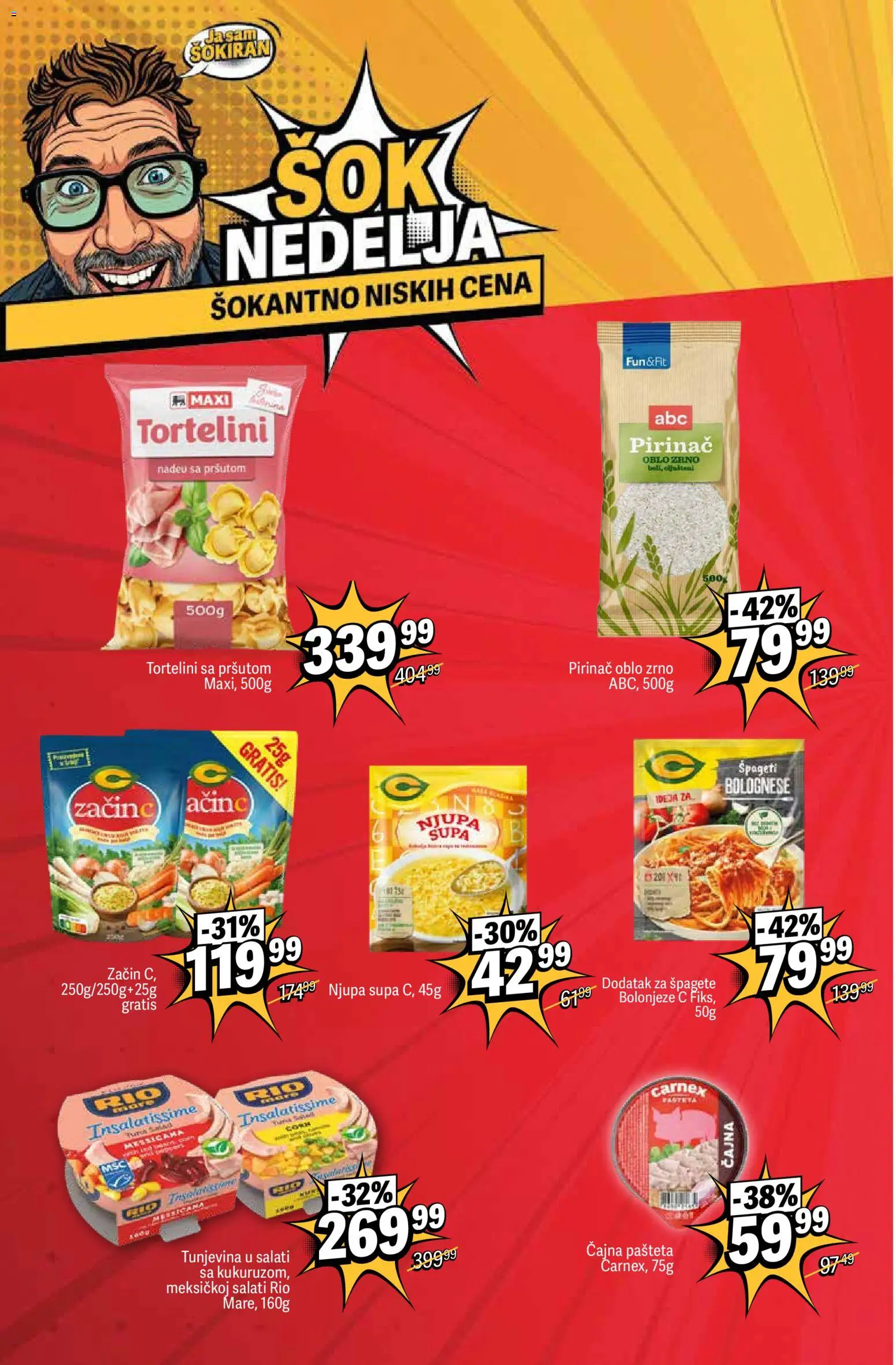 Maxi katalog - važi od 13.04.2026 | Strana: 4 | Proizvode: Špageti, Pirinač, Pašteta