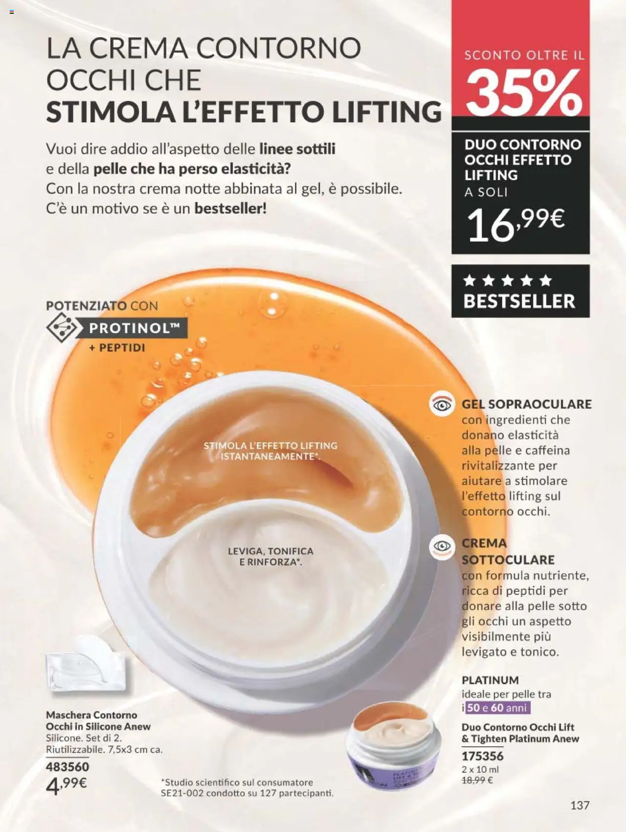 Volantino Avon del 01.10.2025 | Pagina: 137 | Prodotti: Crema, Maschera, Silicone