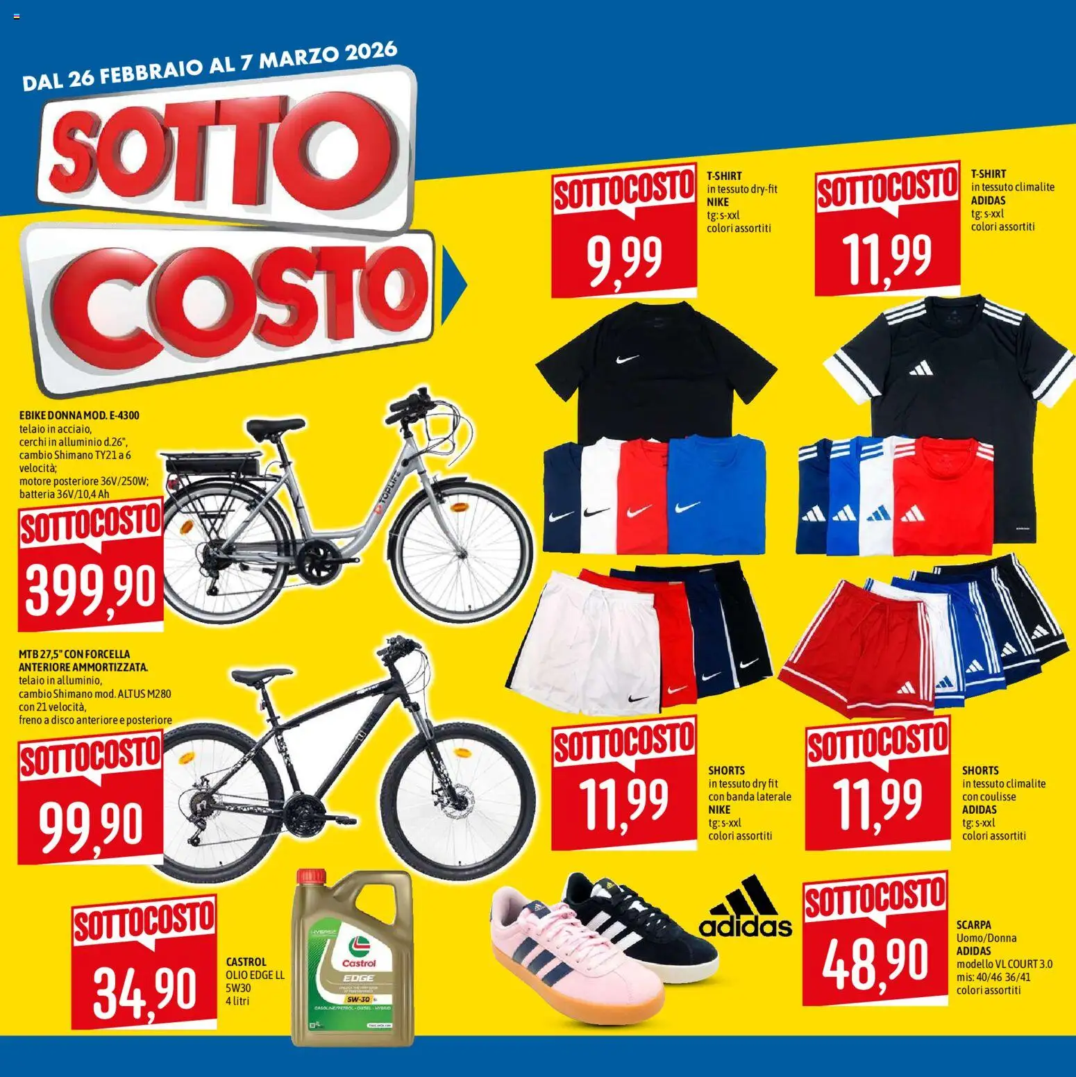 Volantino Emisfero del 26.02.2026 | Pagina: 4 | Prodotti: Olio, Disco, Alluminio, Batteria