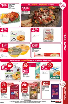 Pré-visualização Intermarché folheto válido de 26.03.2026 | Página: 15 | Produtos: Bacalhau, Frango, Arroz, Massa