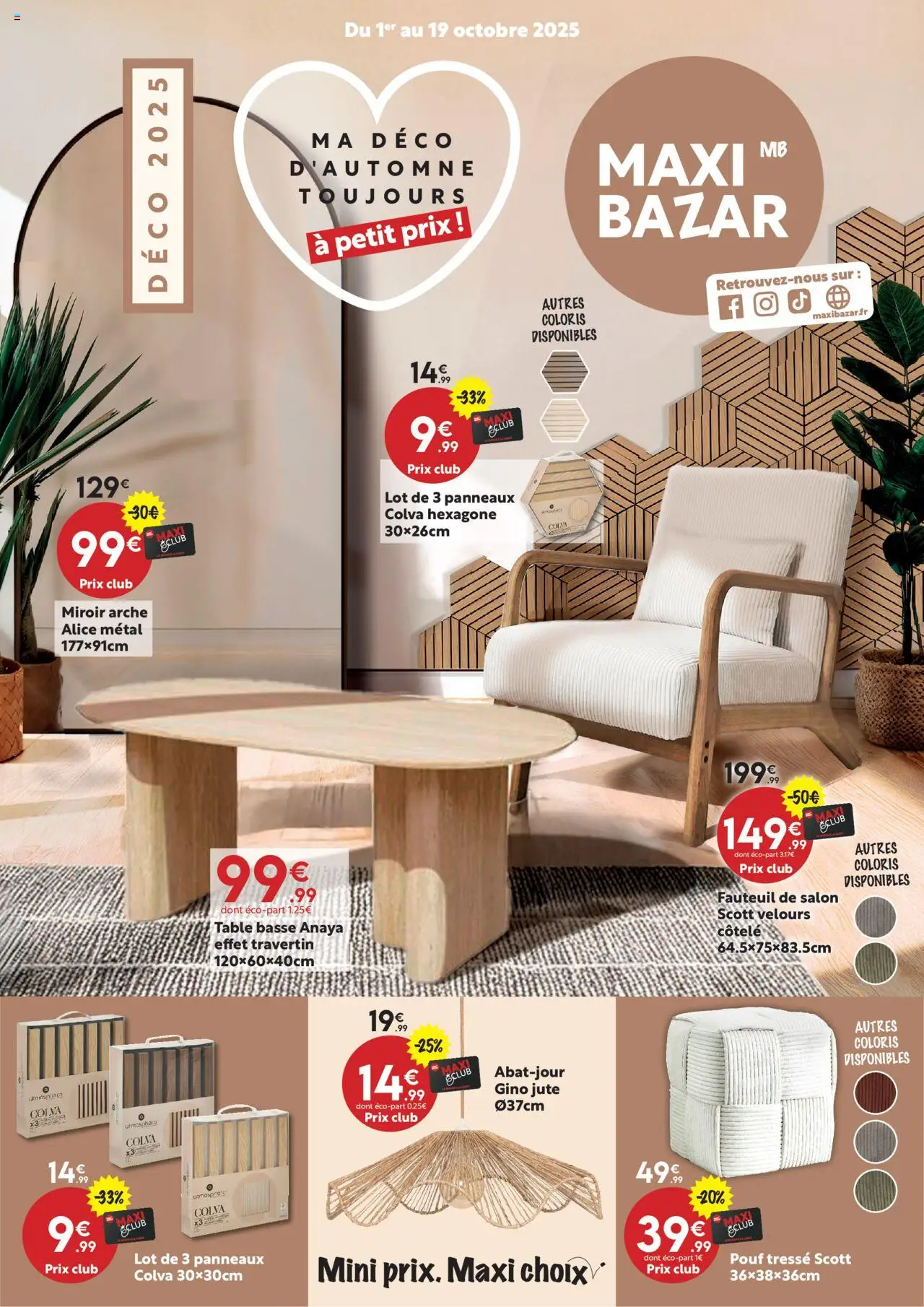 {H1} | Page: 1 | Produits: Fauteuil, Table basse, Table, Miroir