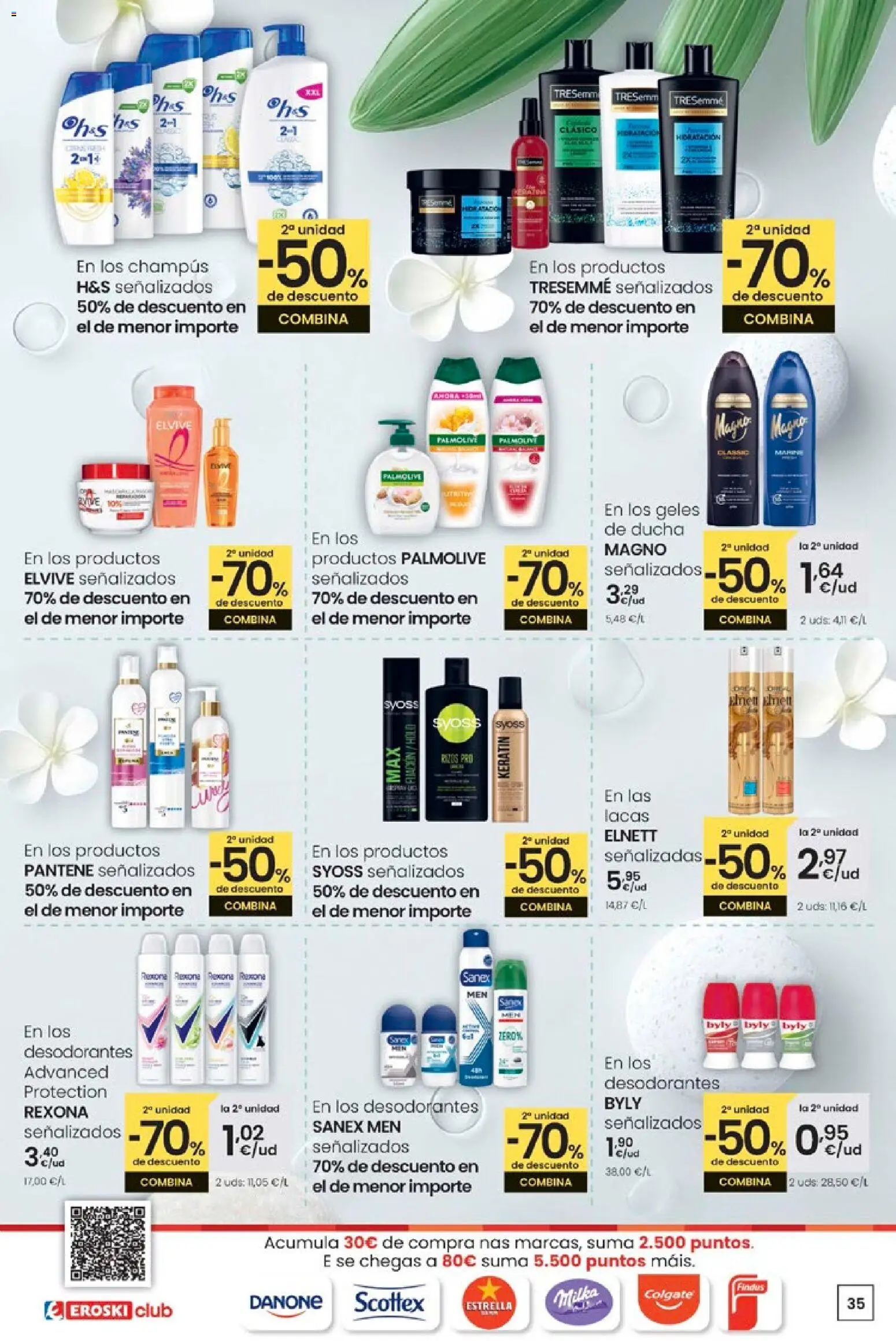 Eroski - Adiántate ao Nadal │ válido desde el 13.11.2025 | Página: 35 | Productos: Ducha