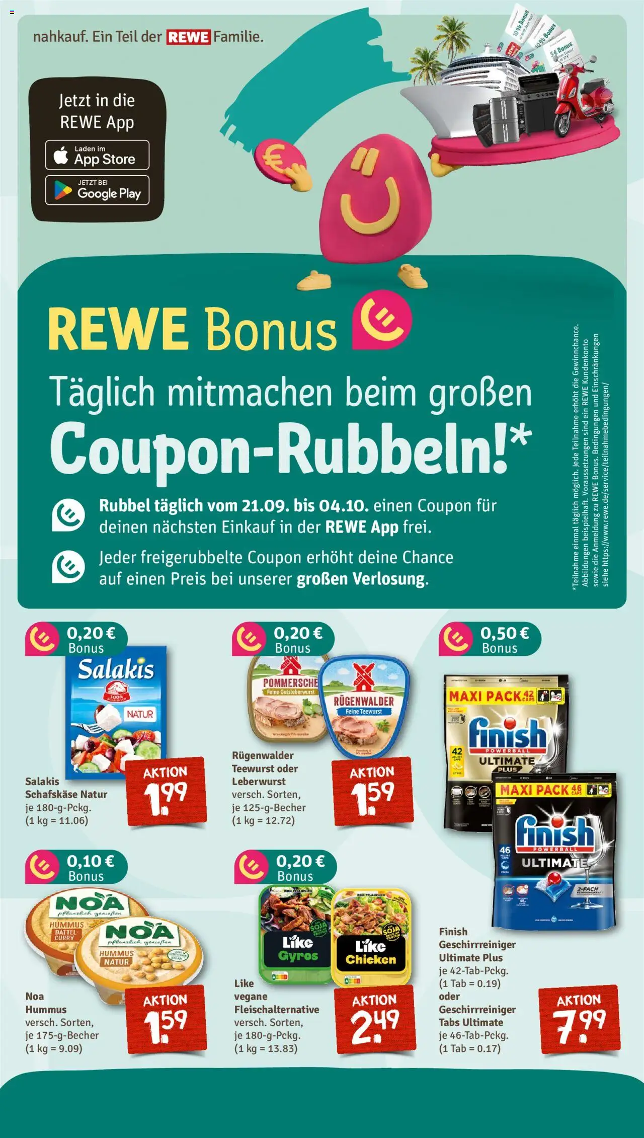 Nahkauf Prospekt – gültig ab 22.09.2025 | Seite: 5 | Produkte: Finish, Gyros, Salakis, Schafskase