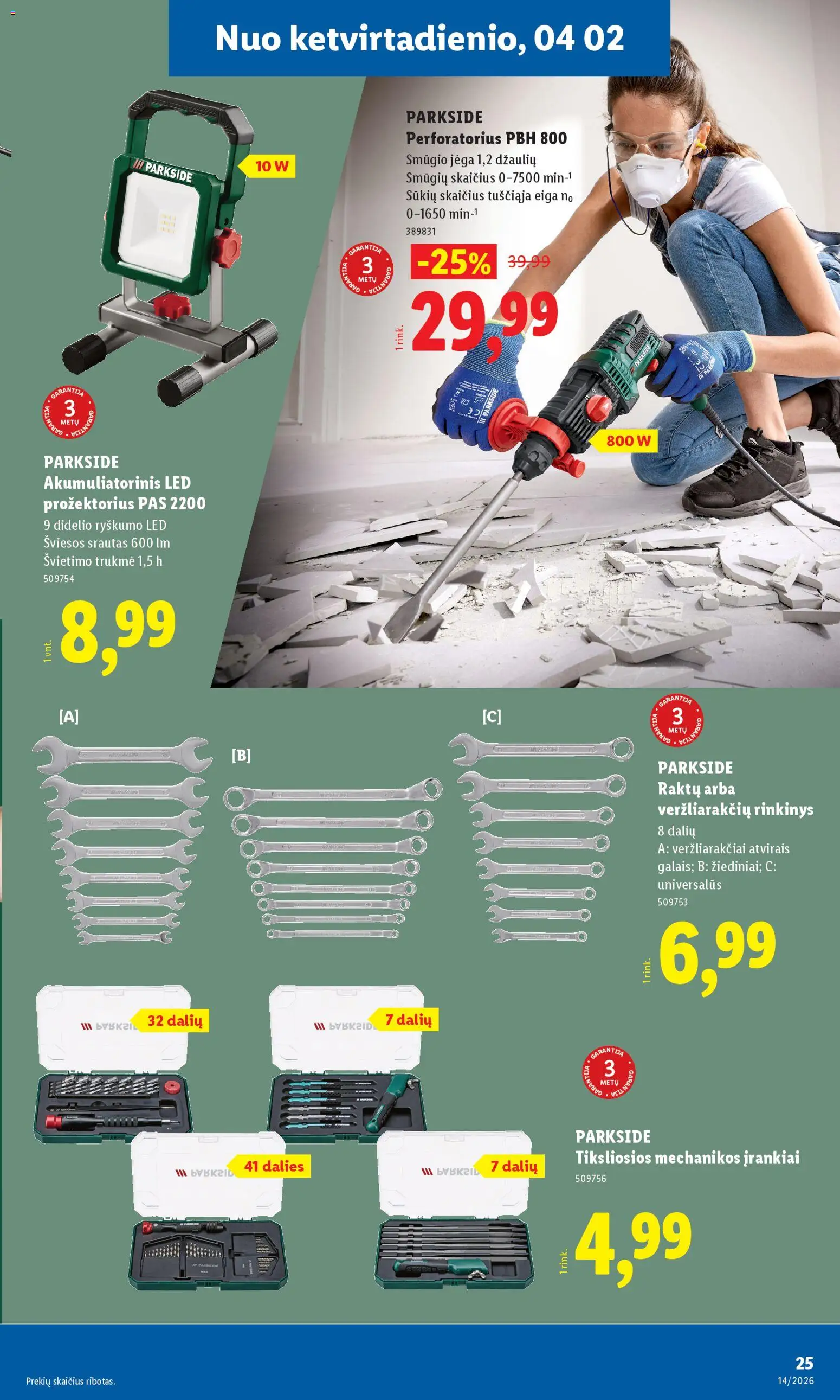 LIDL akcijos nuo 30.03.2026 | Puslapis: 25