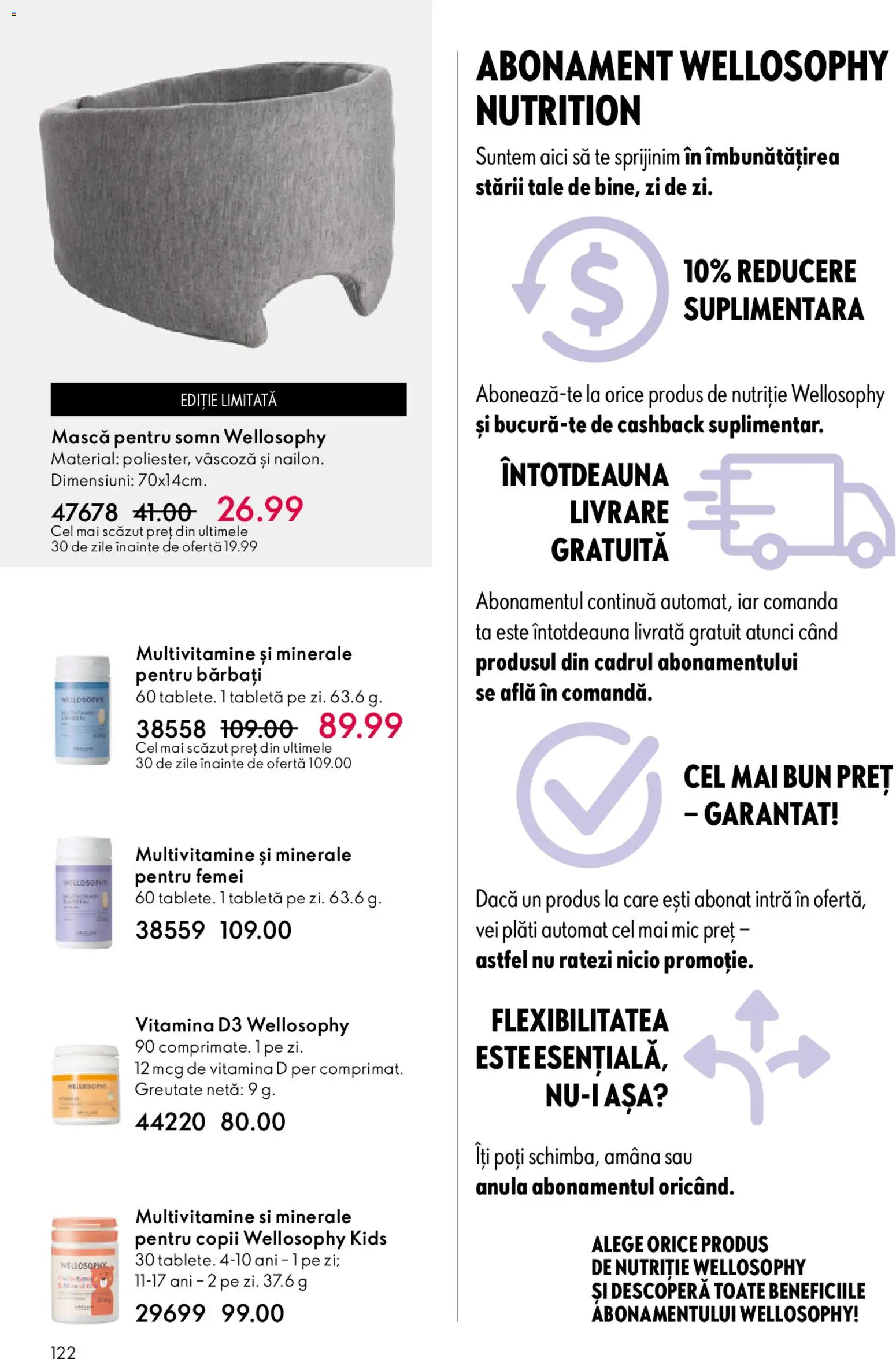 Noul catalog Oriflame – valabil de la 27.05.2026 | Pagină: 122 | Produse: Tabletă