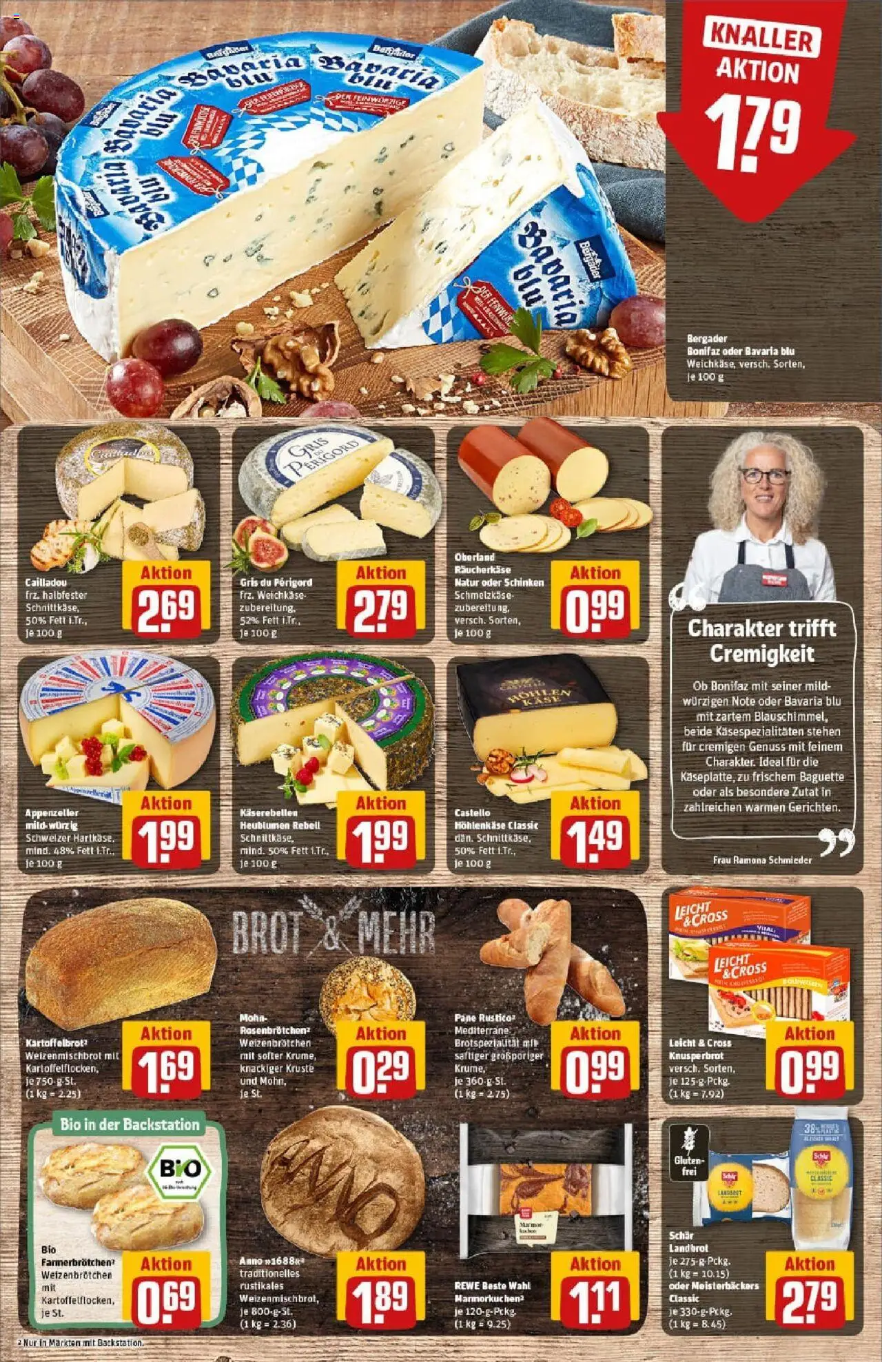Rewe prospekt Weimar / Schöndorf	 - gültig ab dem 13.07.2025 | Seite: 13 | Produkte: Pane, Baguette, Brot, Schinken