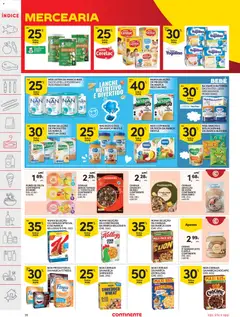 Pré-visualização Cereais Arroz Tufado c/ Chocolate Continente, Puffed rice cereal with chocolate EMB.: 500 G válido de 11.11.2025 | Página: 26