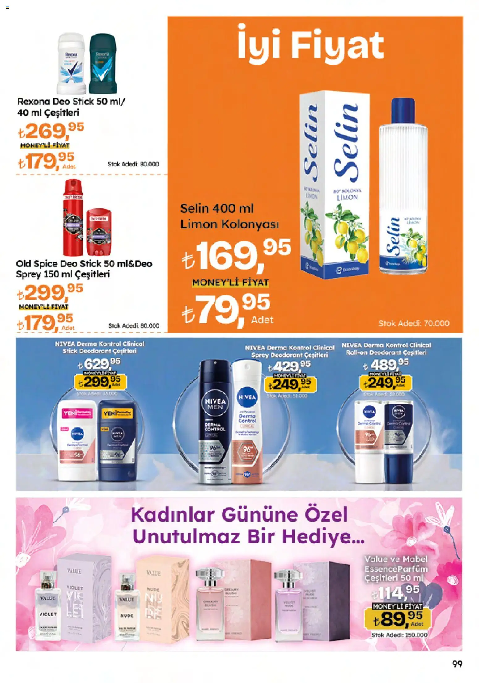 Migros Katalog - Migroskop - 26.02.2026 tarihinden itibaren geçerlidir | Sayfa: 99 | Ürünler: Deodorant, Limon