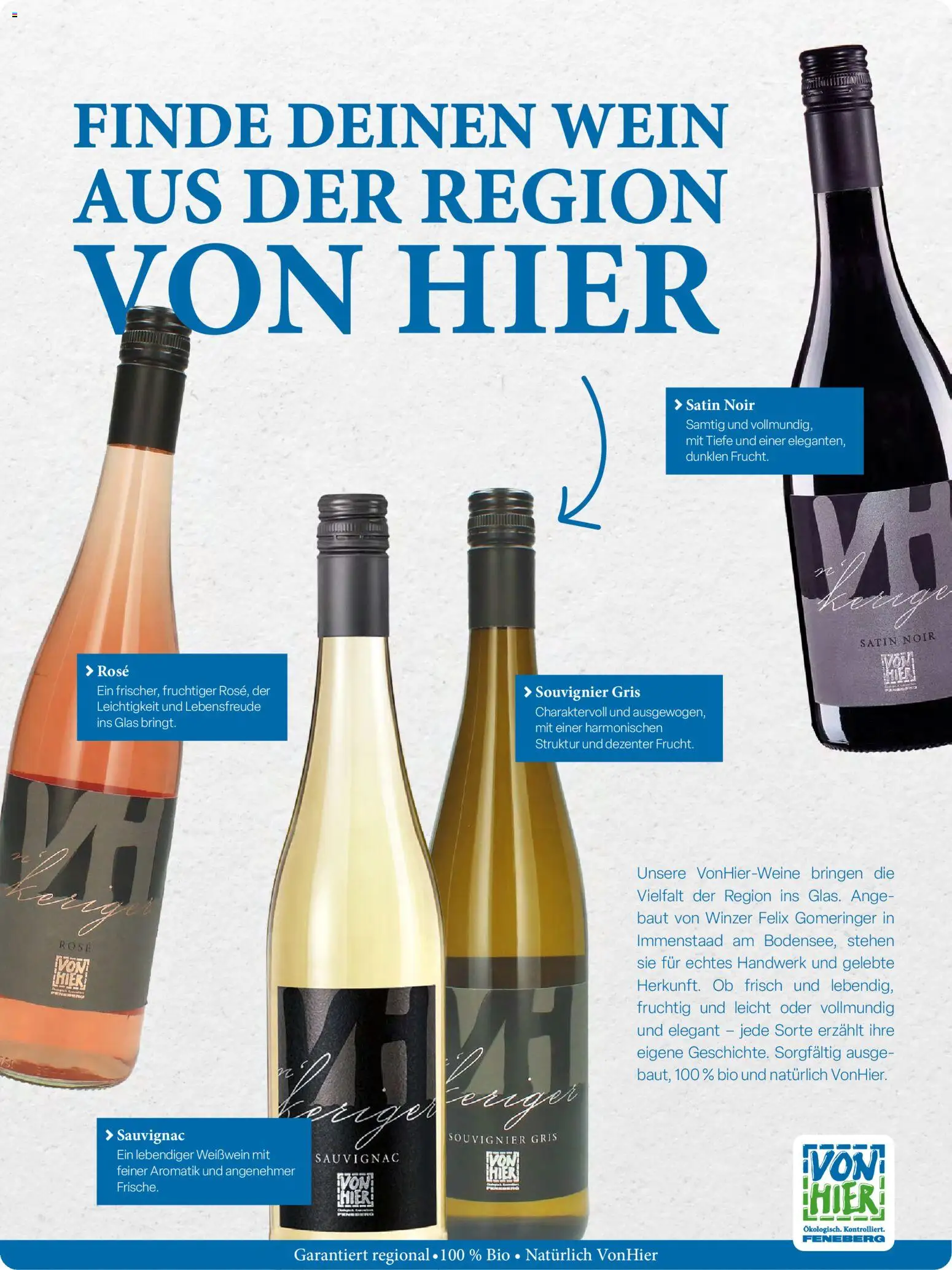 Feneberg Angebote – gültig ab 23.04.2026 | Seite: 9 | Produkte: Weißwein, Wein