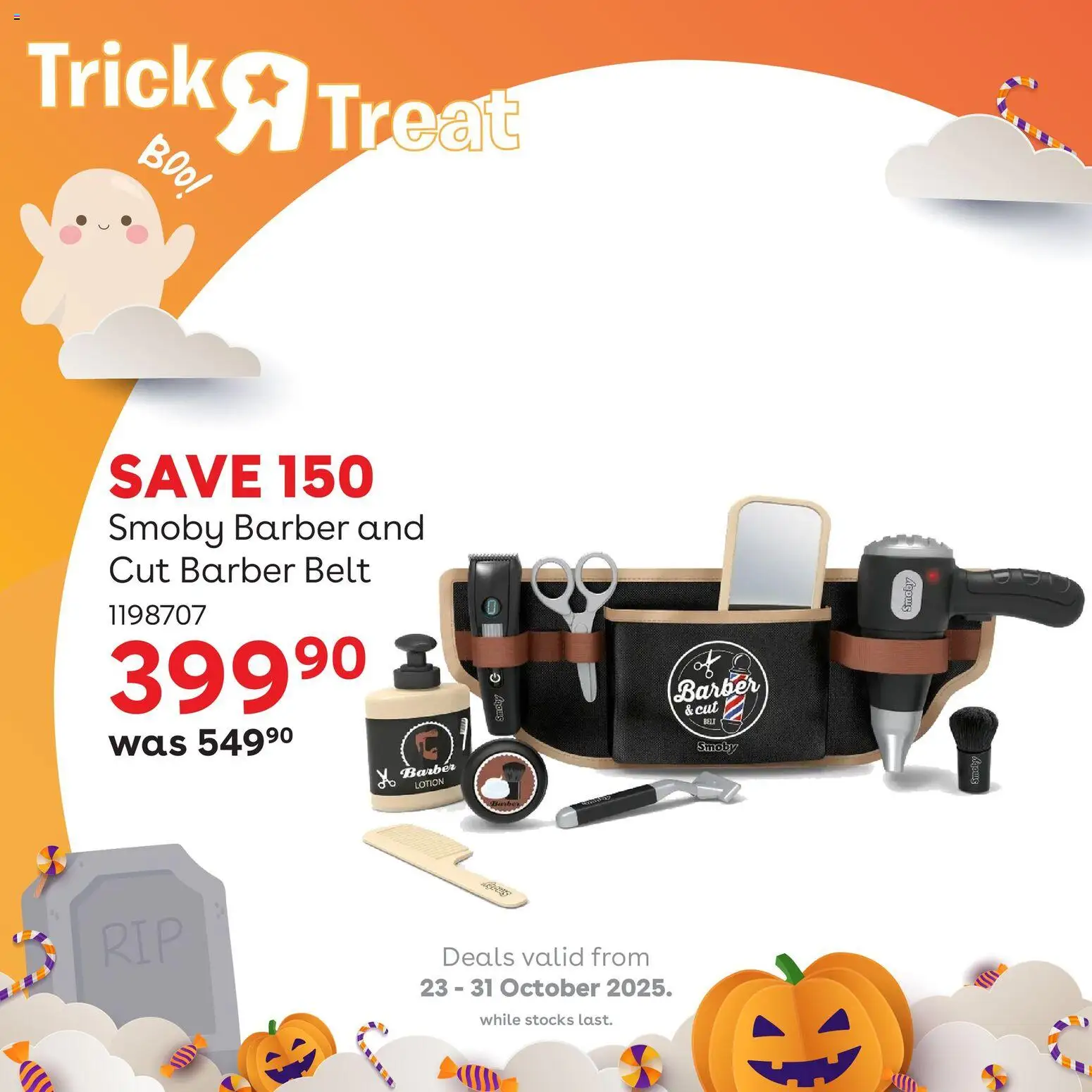 New Toys R Us catalogue – valid from 23.10.2025 | Page: 2 | Products: Belt, Lotion