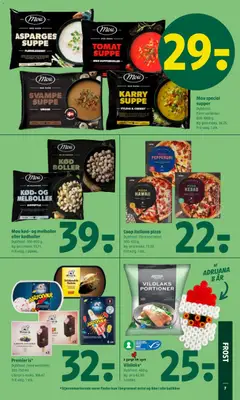 Coop italiana pizza, Dybfrost. Flere varianter. 300-410 g. Frit valg. 1 stk. gyldig fra 18.12.2025 | Side: 9