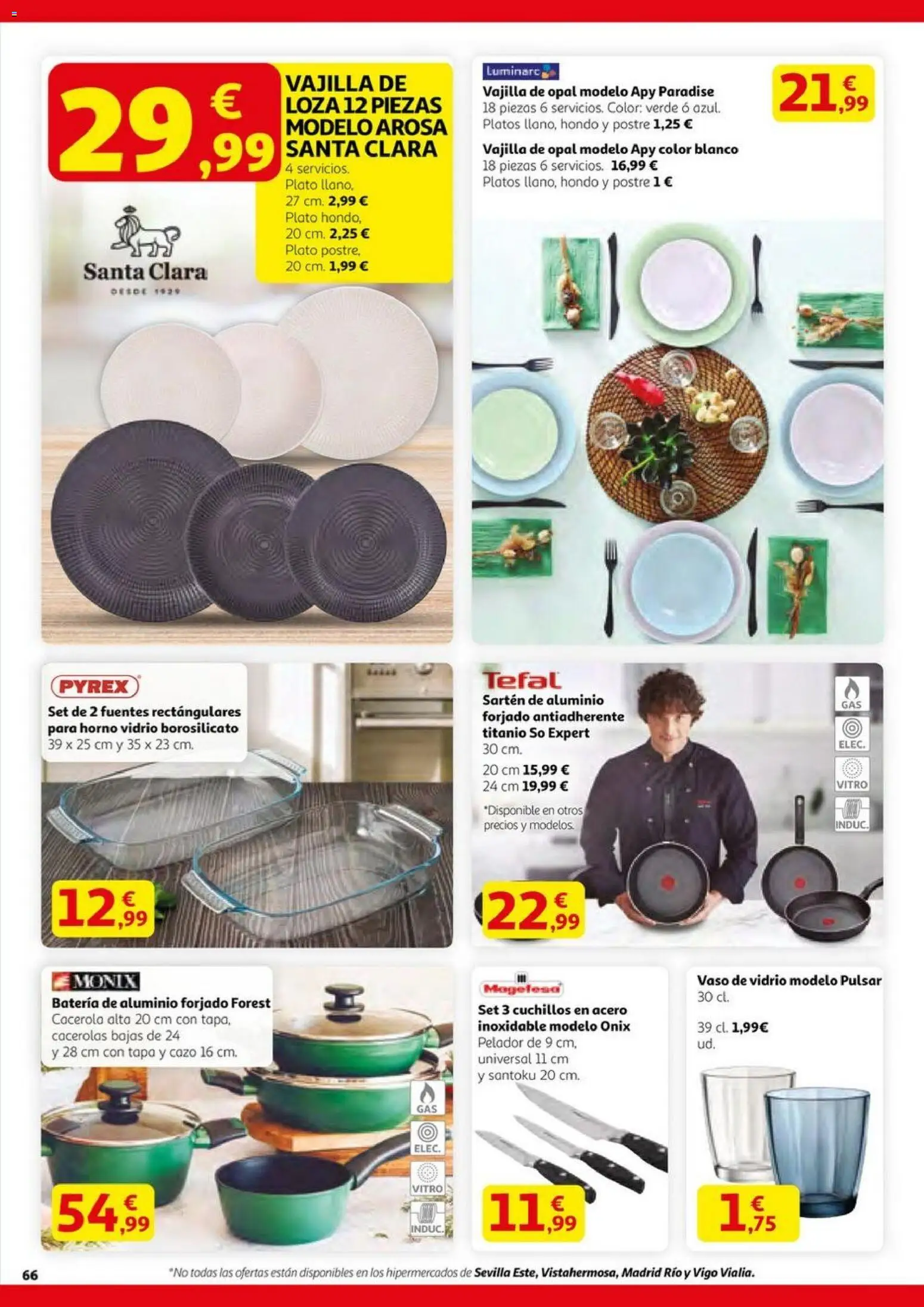 Alcampo - HG Pio XII Unificado  │ válido desde el 23.10.2025 | Página: 66 | Productos: Βρεφικό κρεβάτι, Horno, Batería
