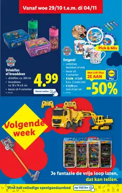 Lidl Folder week 44 - Voorbeeld van een folder van Lidl, geldig van 29.10.2025 | Pagina: 45